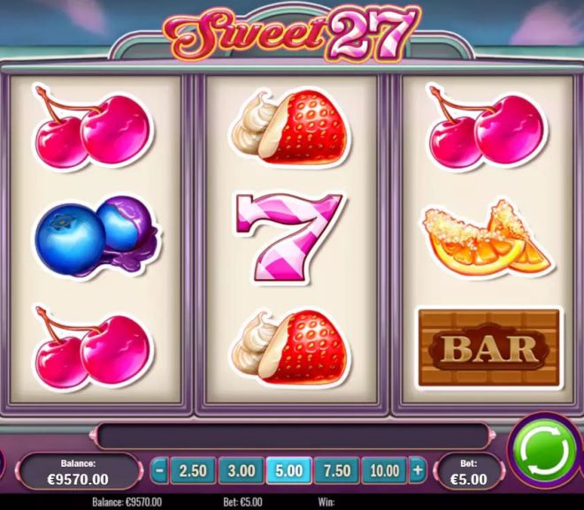 Sweet 27 Play’n GO, Slot Bertema Permen dengan Nuansa Retro yang Unik